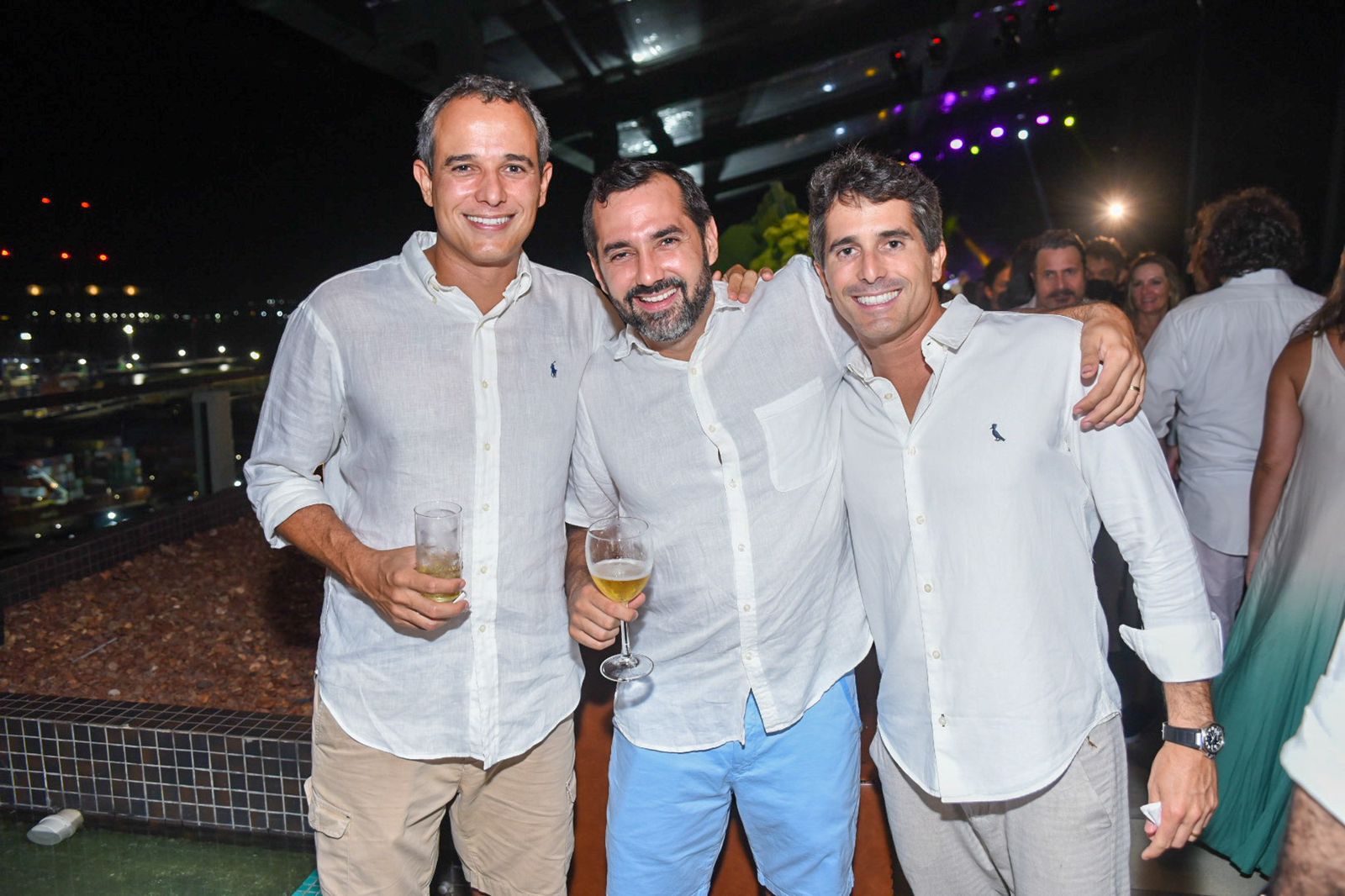 Lucas, Caio e Filipe Andrade                 